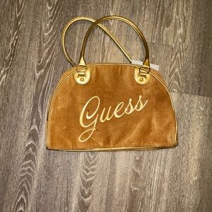 Guess Terrycloth Shoulder Bag